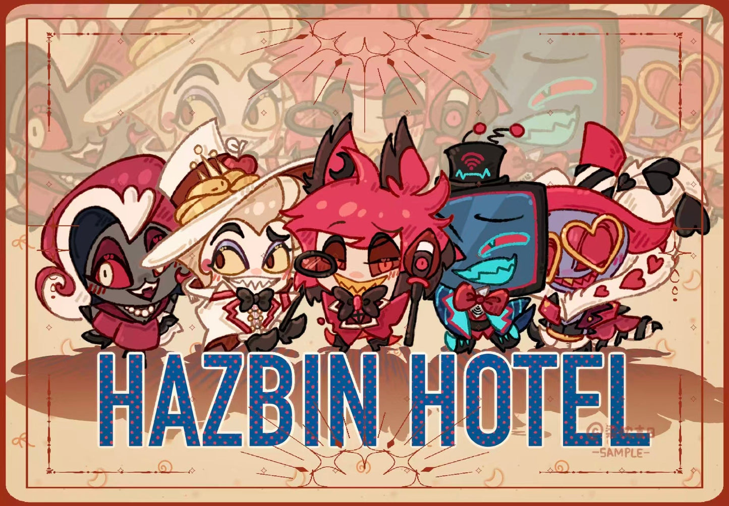 [Pre-order]Hazbin Hotel:Alastor,Lucifer,vees,candy bag acrylic products