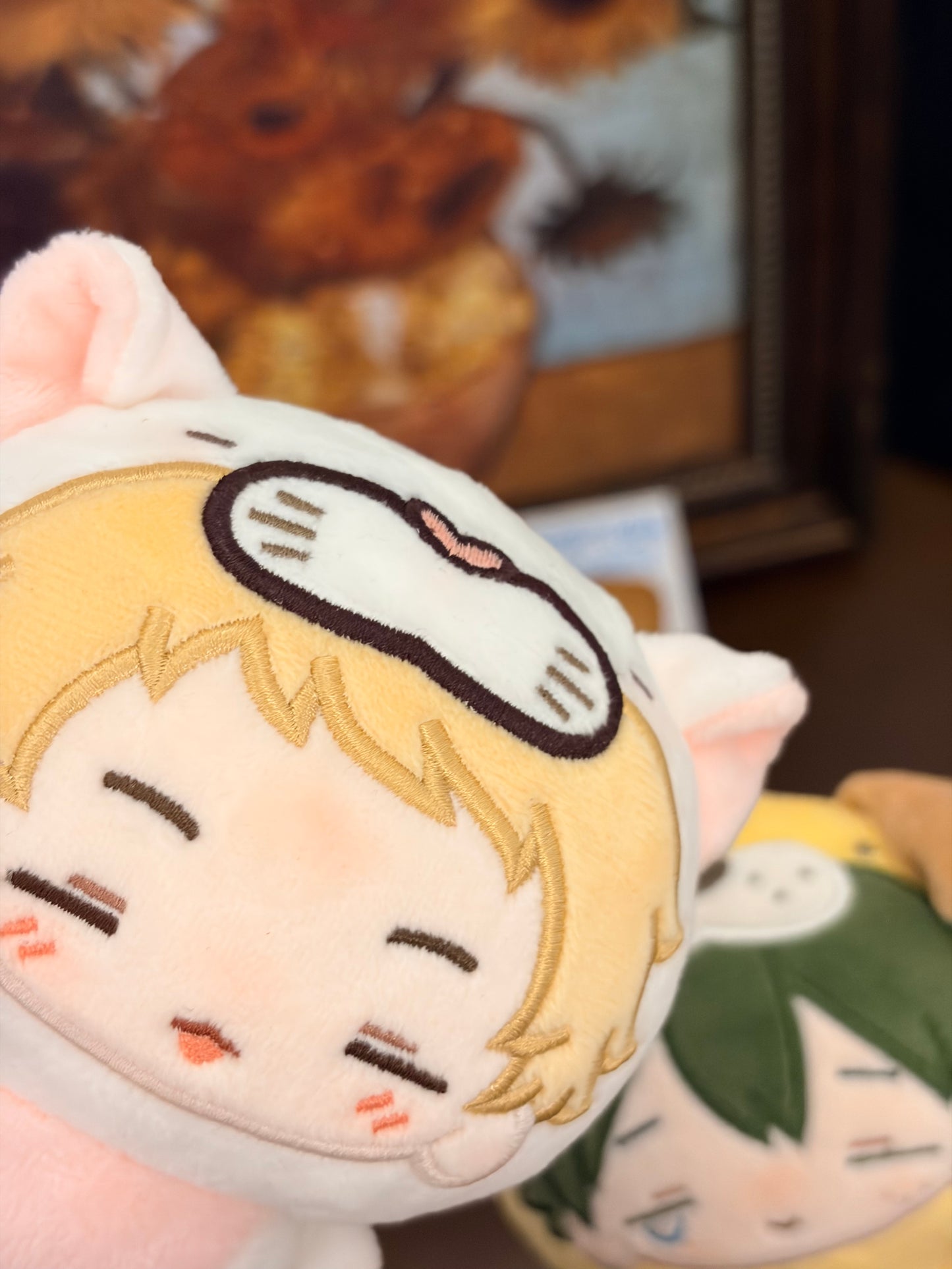[Pre-order]White Peach cat Moon
