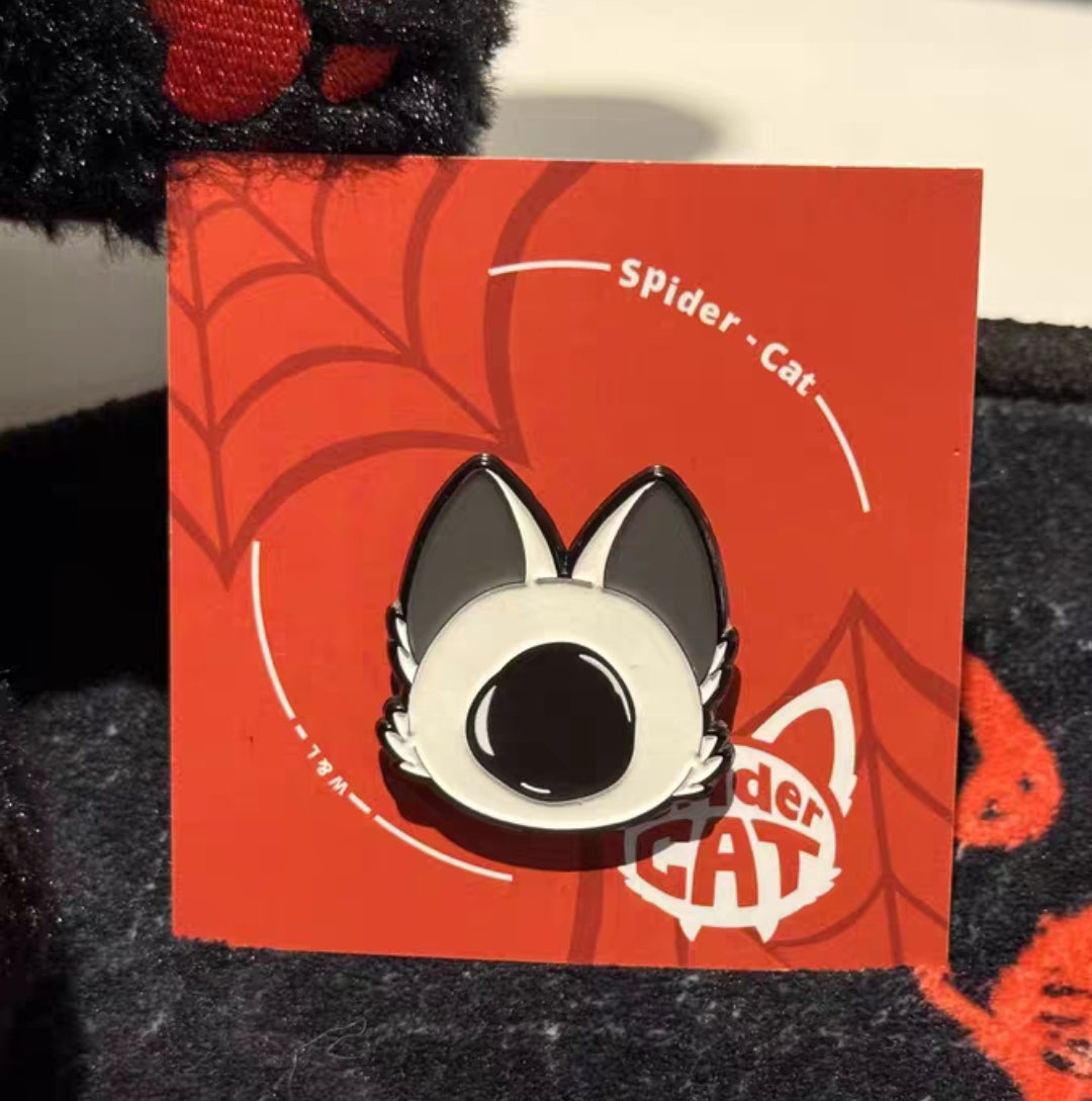 Super Cat Metal Badge