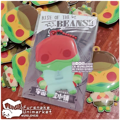 ROTTMNT Puffy PVC Keychain