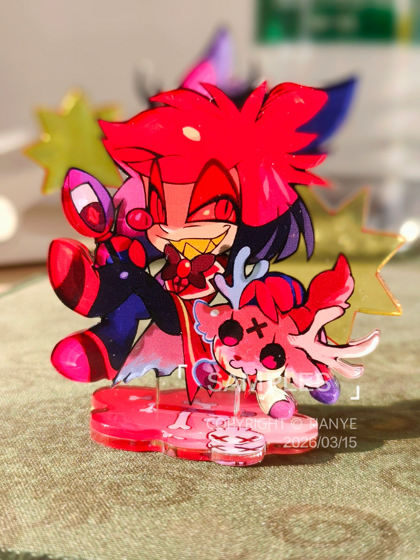 [Pre-order]Alastor / Lucifer Full-cut edgeless acrylic stand