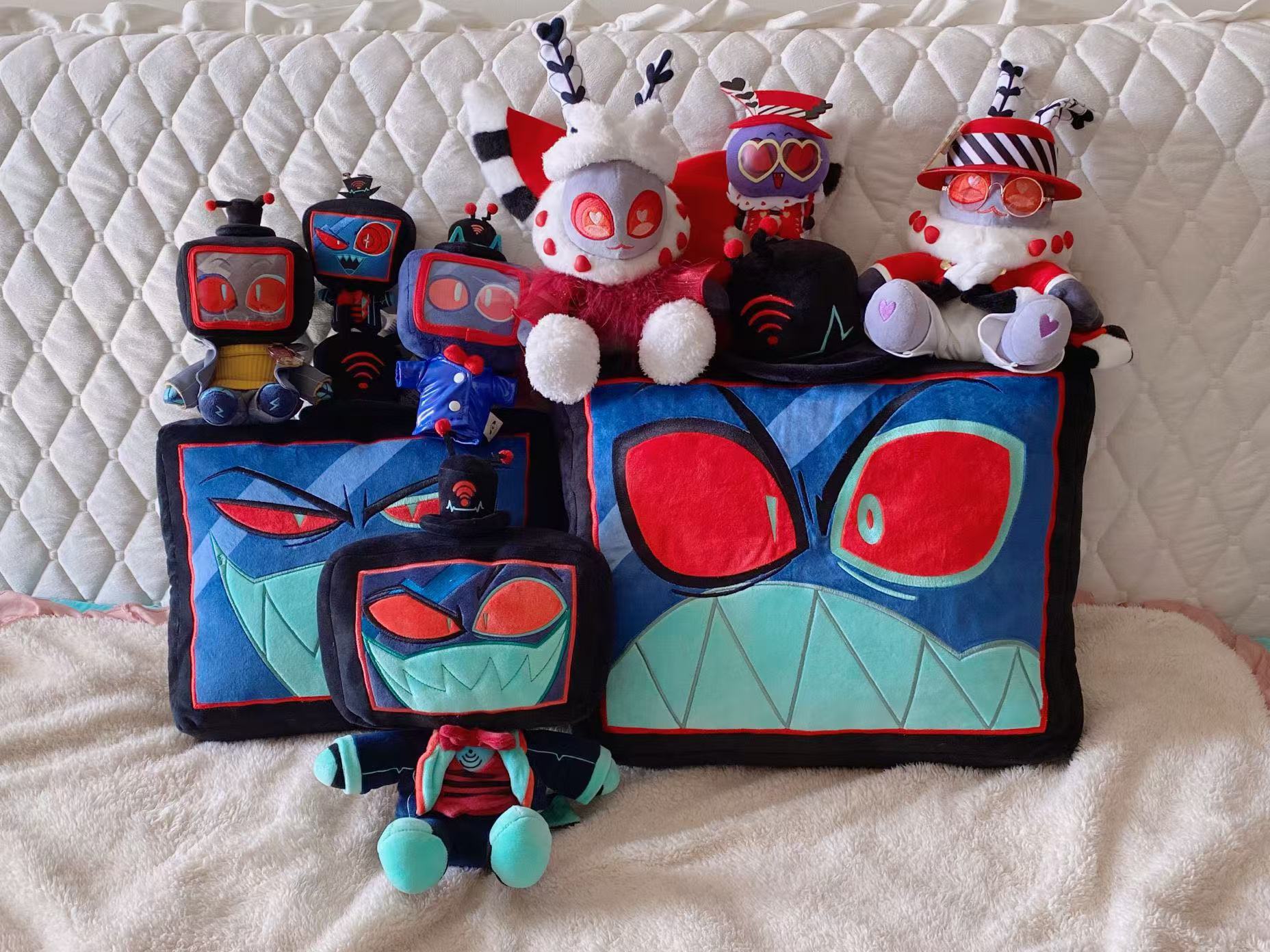 Pre-order] Vox faces plush pillow-New Version&Old Version – StarrToy