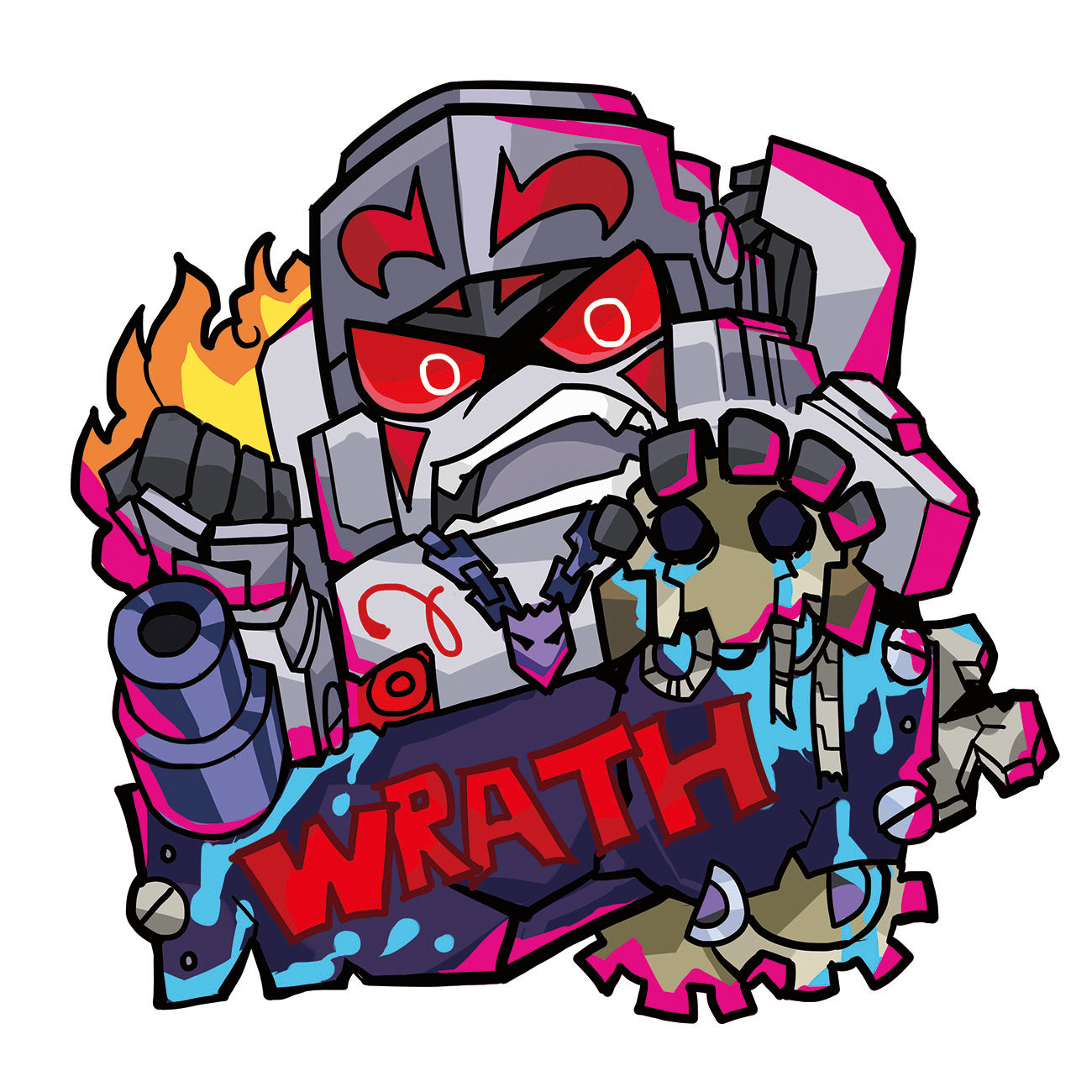 [Pre-order] TF acrylic keychain set- <7 Deadly Sins>