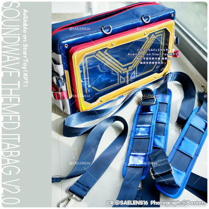 [in-stock] TF ONE-Soundwave Themed Ita-Bag
