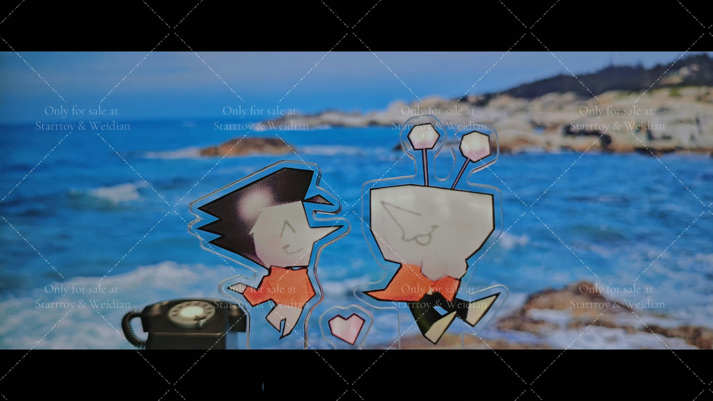 [Pre-order] Low Poly Spamtenna Acrylic Standee