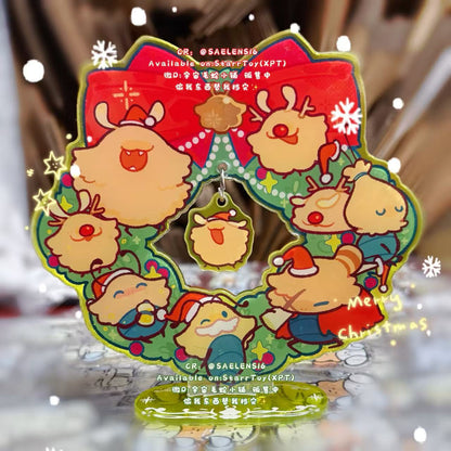 [Pre-order] Flea Caravan Christmas Wreath Acrylic Standee