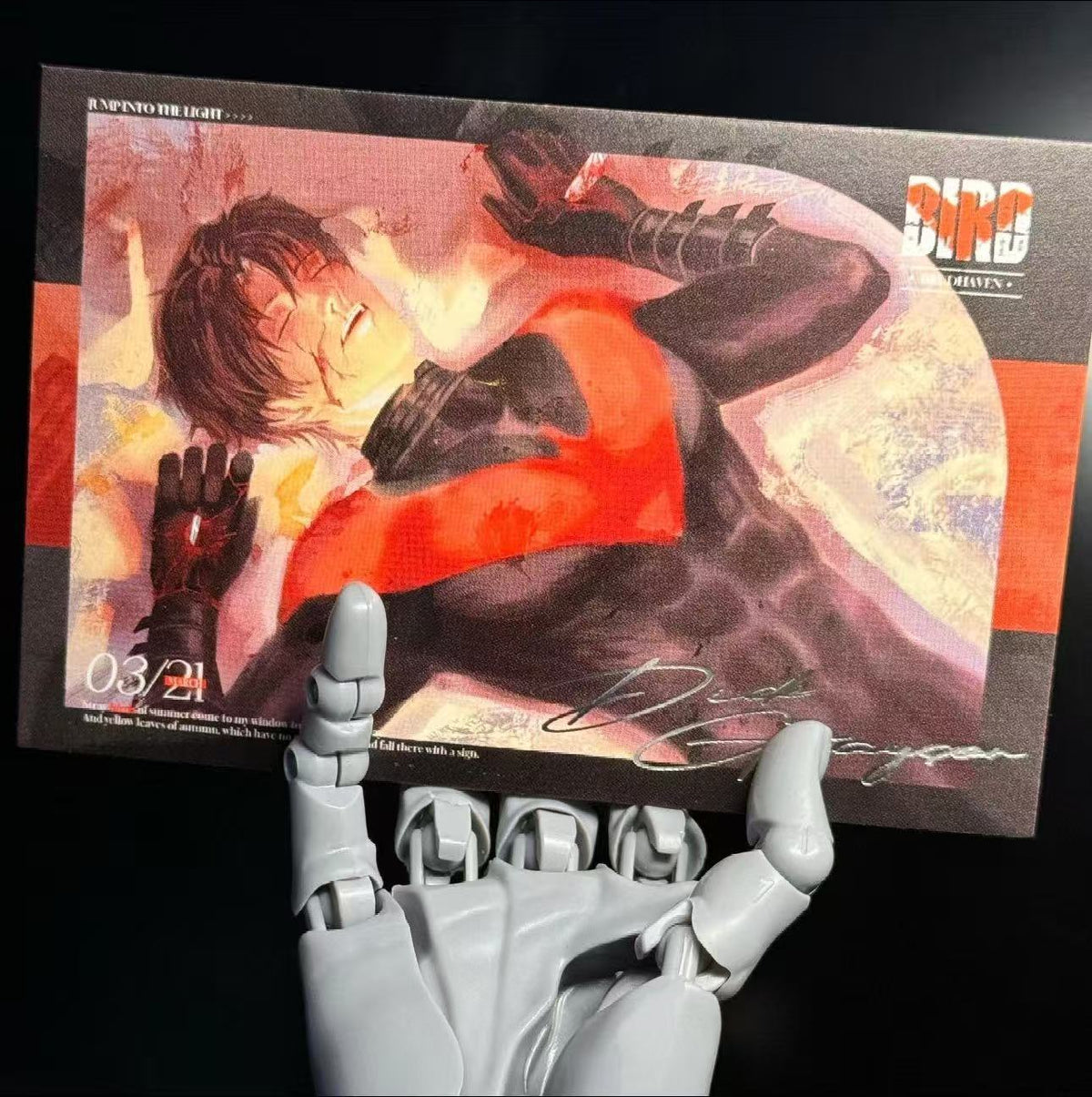 Jaydick Fanart Book & Imitation signature card