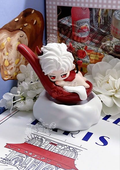 [Pre-order] Rotatable Glutinous Rice Ball Lying Chibi Figure