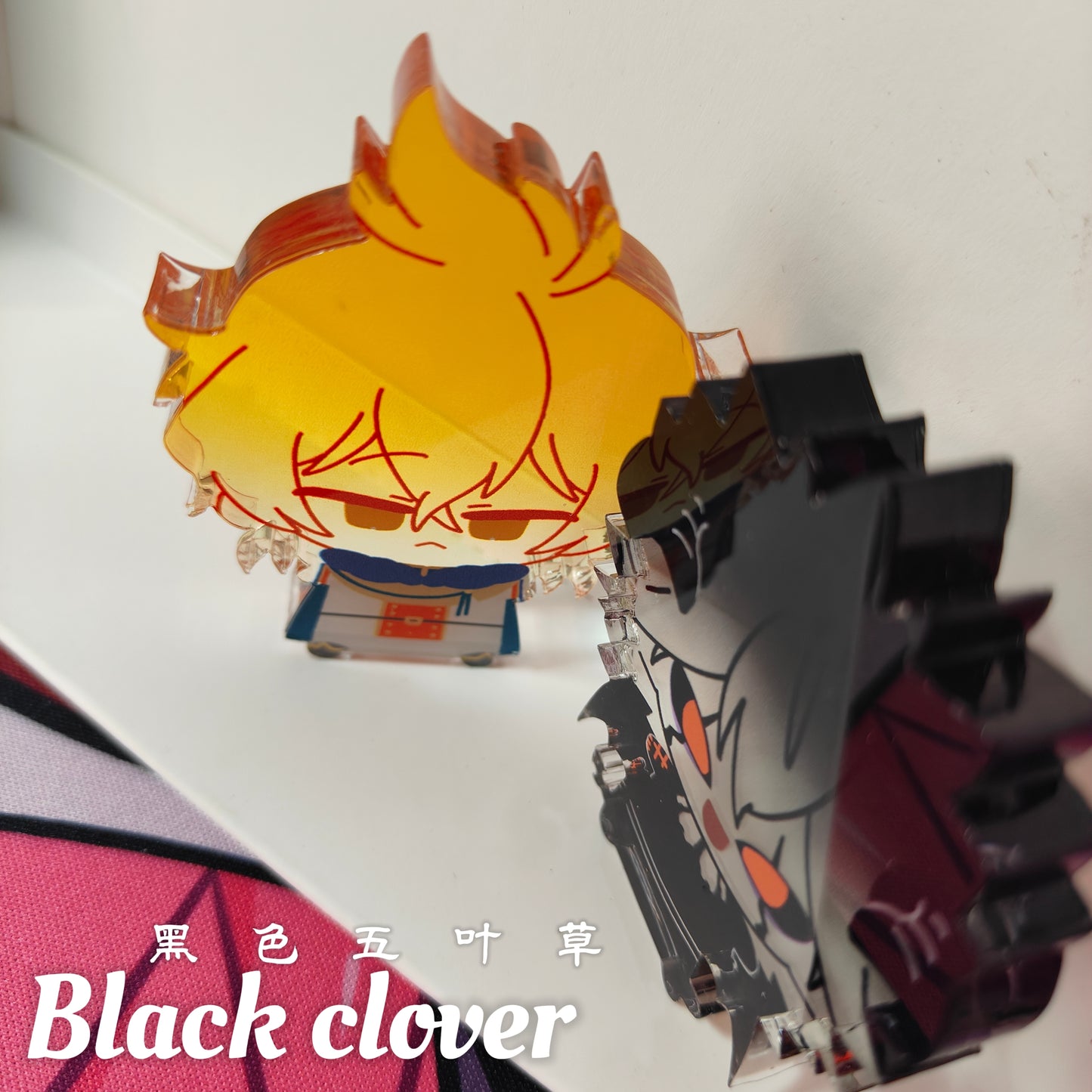 Pre-sale “Black Clover” thick acrylic ornaments