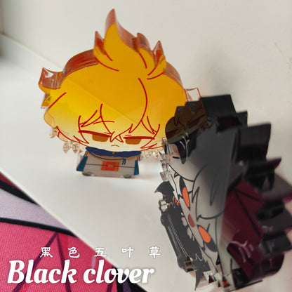 Pre-sale “Black Clover” thick acrylic ornaments