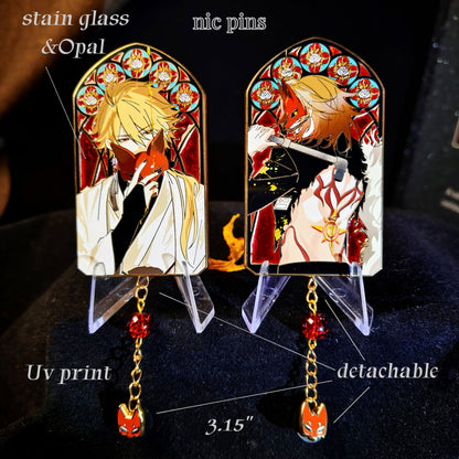 [In-stock]HSR Phaidei Metal Pins Ready to Ship