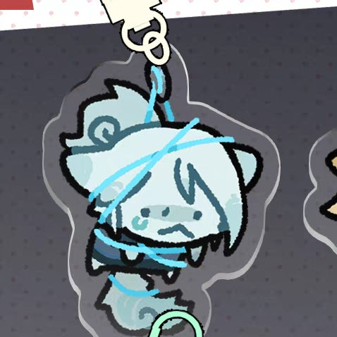 Val Wounded Agent Kittens Mini Acrylic Charms