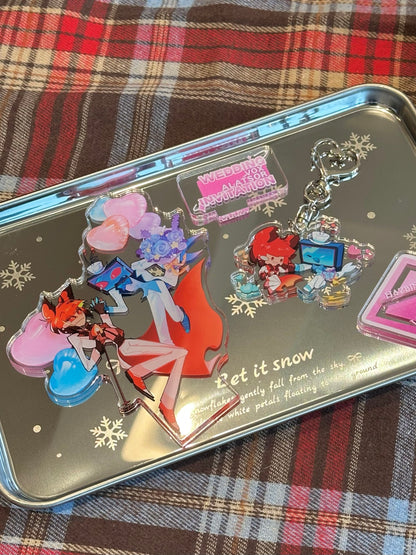 [in-stock]HH-VOXAL-StaticRadio Acrylic Double-Socket Stand