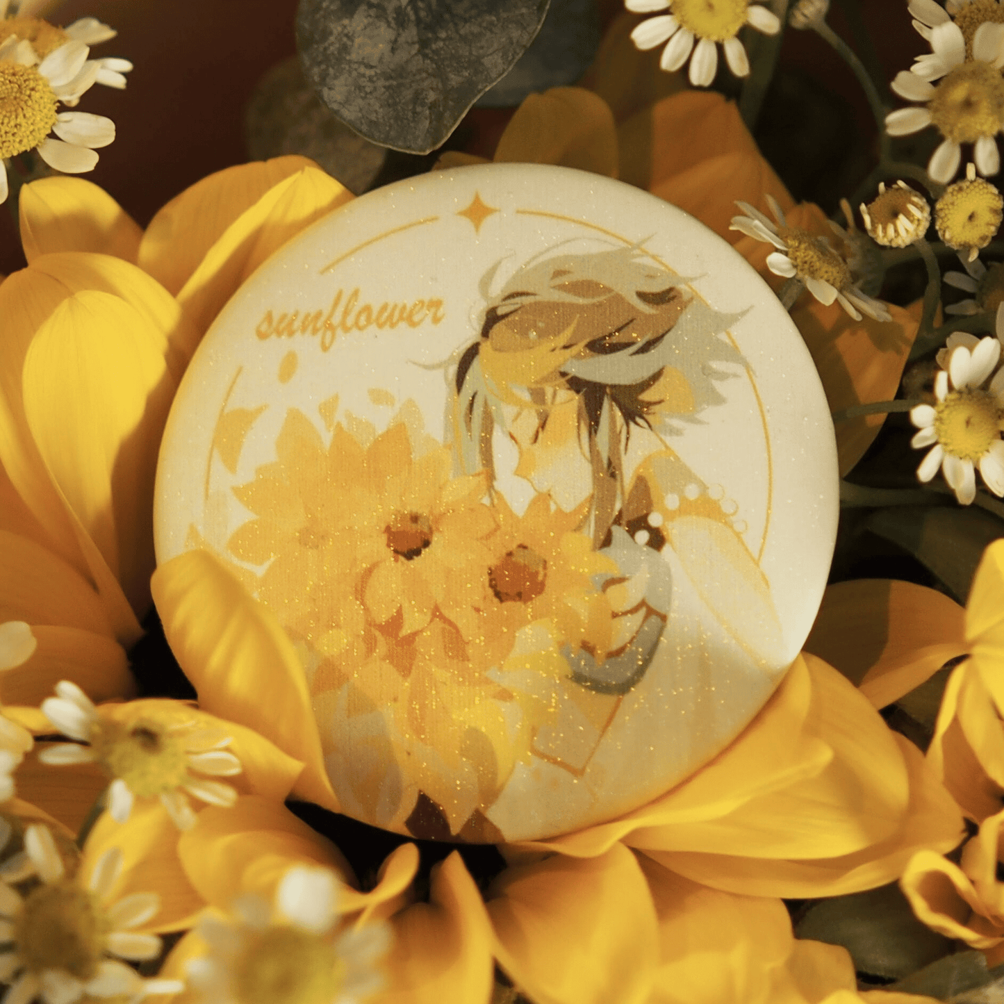 [In stock] Xiao Sunflower Badge
