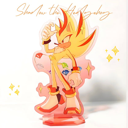 [In-stock] Sonic the Hedgehog Acrylic Standee & Holographic Card