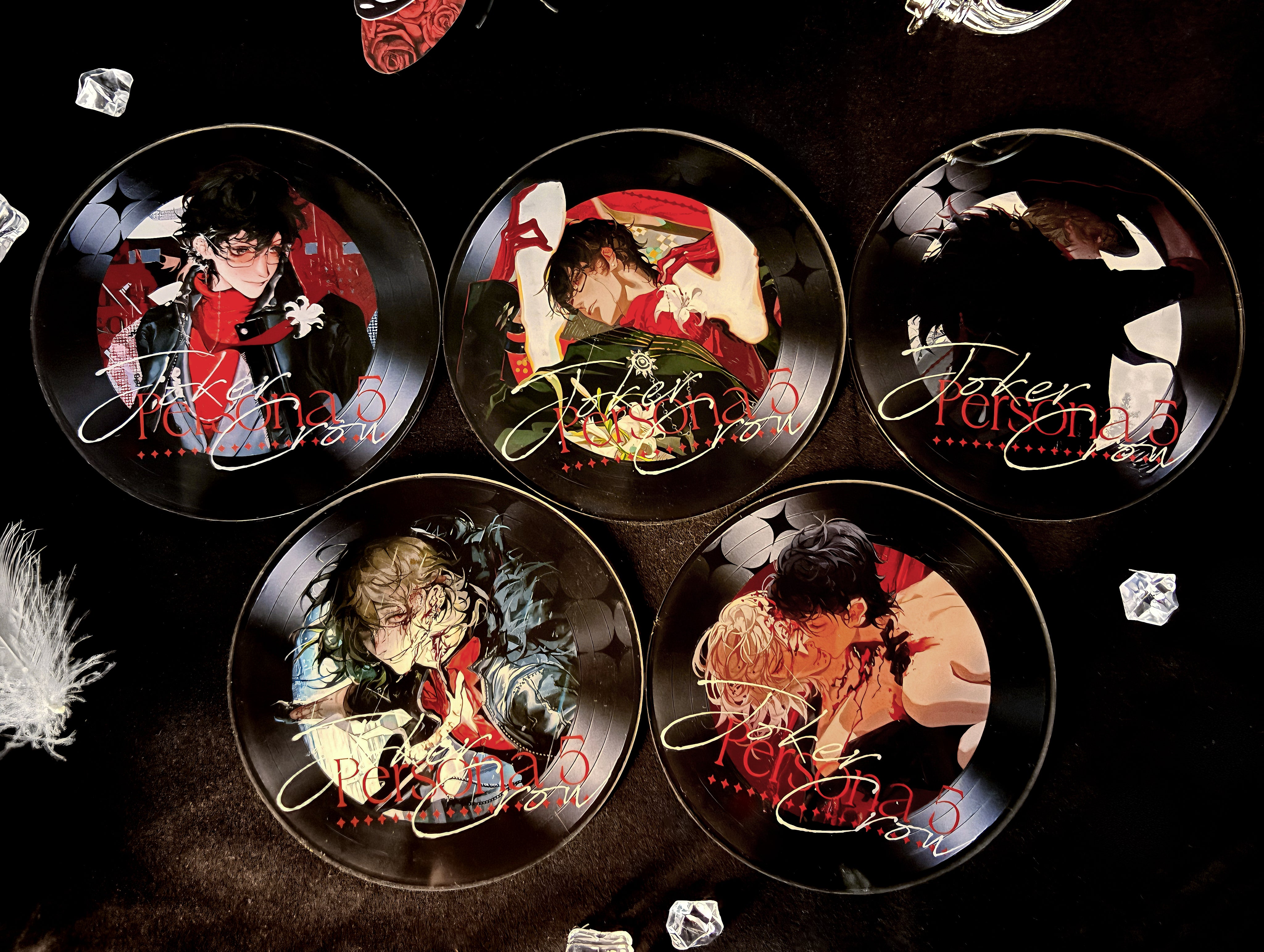 ペルソナ5 アクリルレコードセット – StarrToy