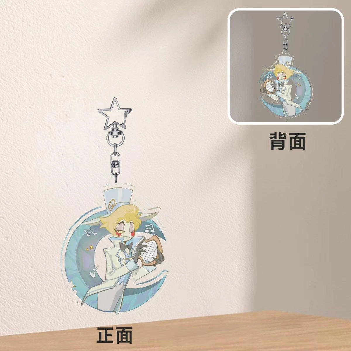 Lilith&Lucifer Cover Glasses Metal Pins