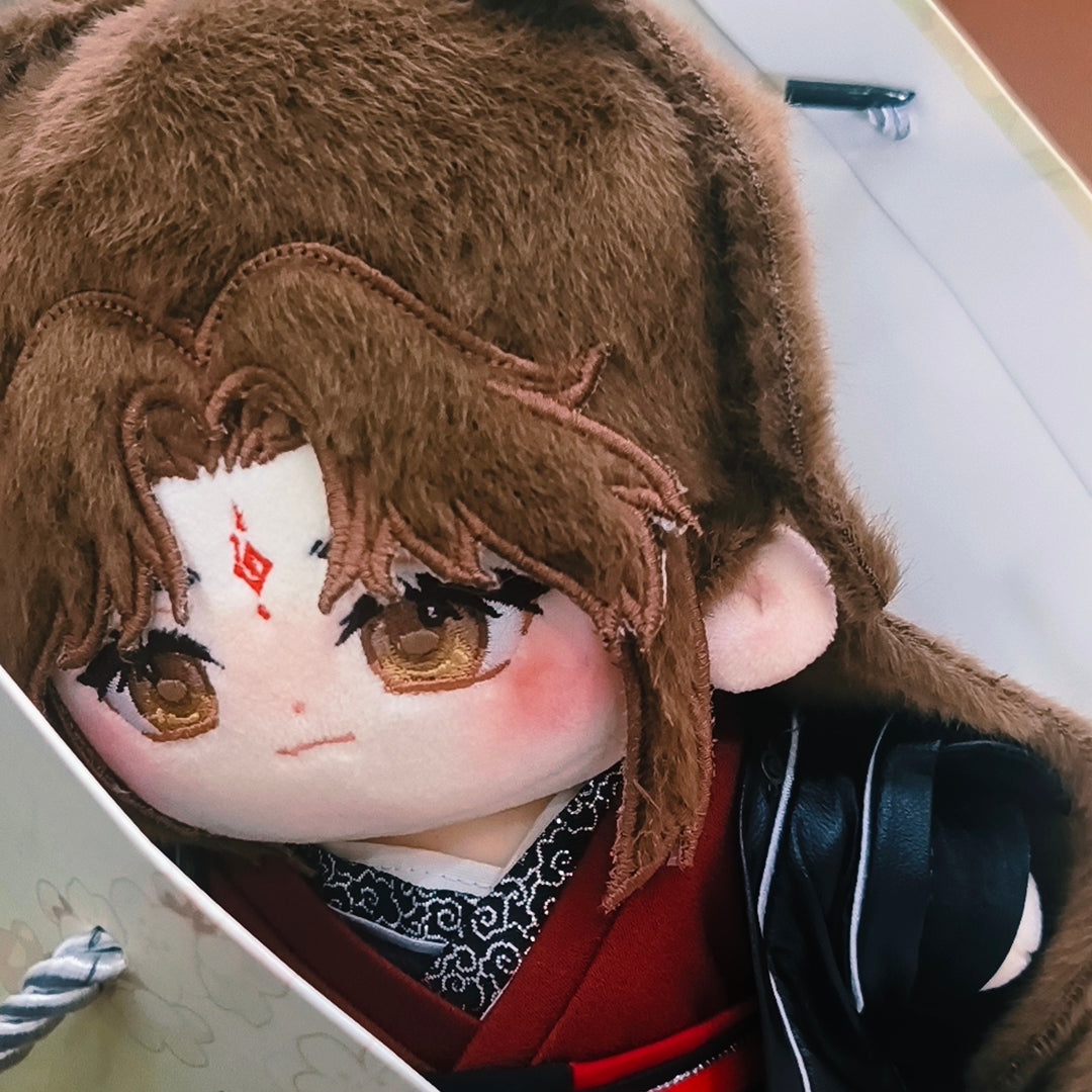 [Pre-order] Shen Qingqiu & Luo Binghe 20cm Plush Dolls with Outfits