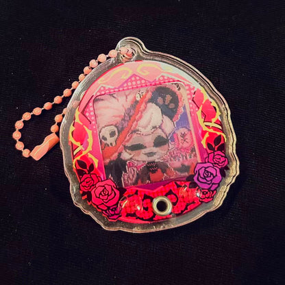 HH - Tamagotchi Acrylic Keychain (with mini lenticular card)