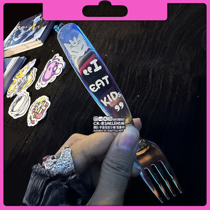I EAT KIDS Dessert Fork