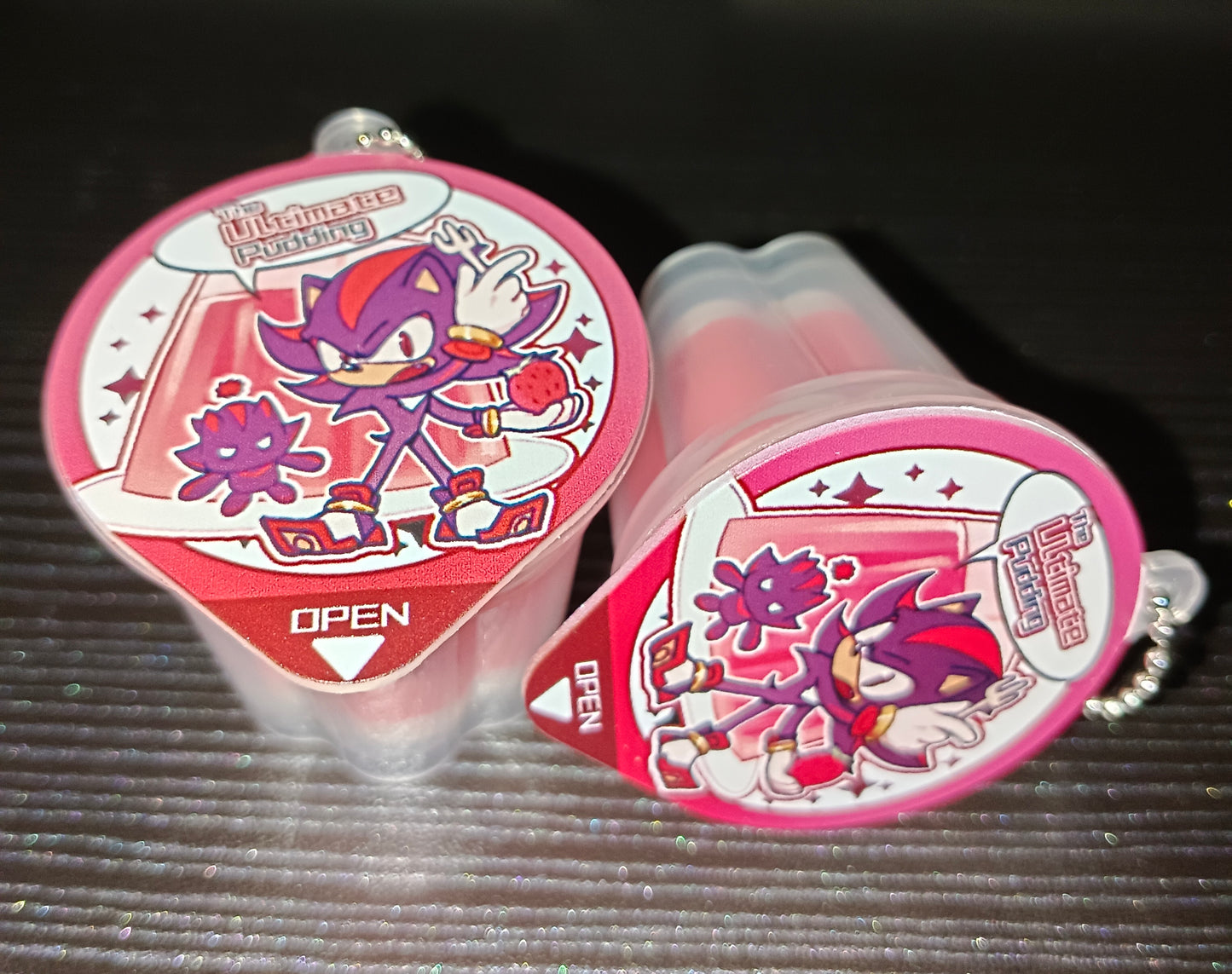 [Pre order]  The Hedgehog pudding keychain