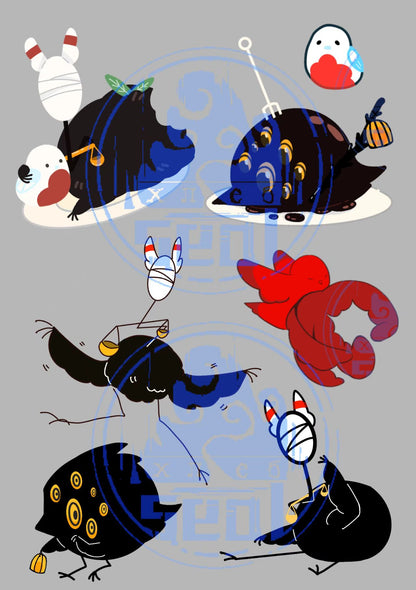 Pre-sale Lobotomy Corporation Big Bird Merchandise