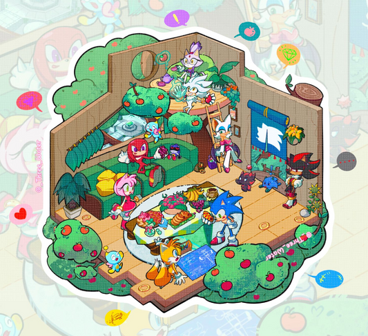 Angel Island Scene Stickers