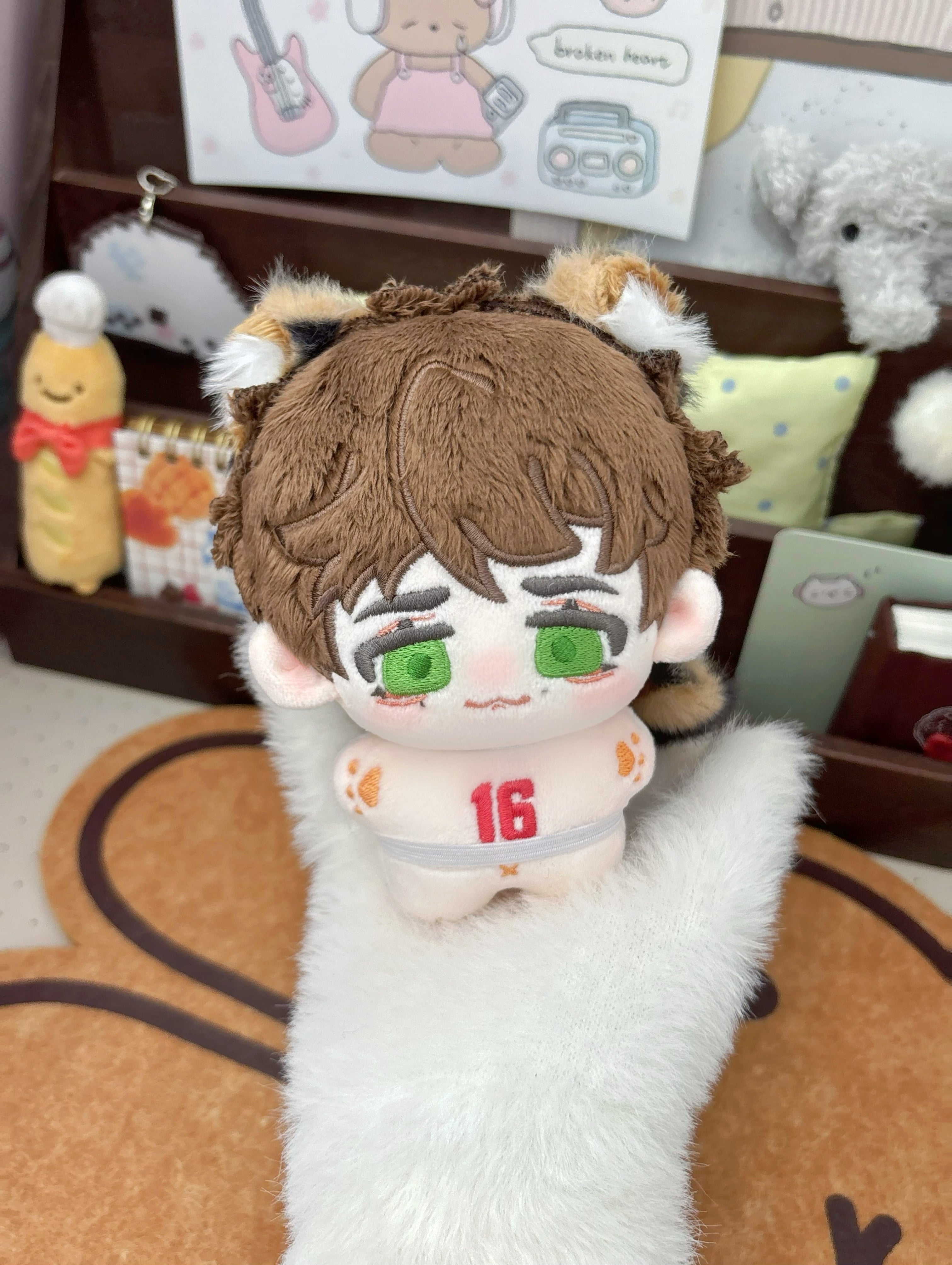 Pre-order]10cm Large Head Starfish Body Dolls Max & Charles for F1