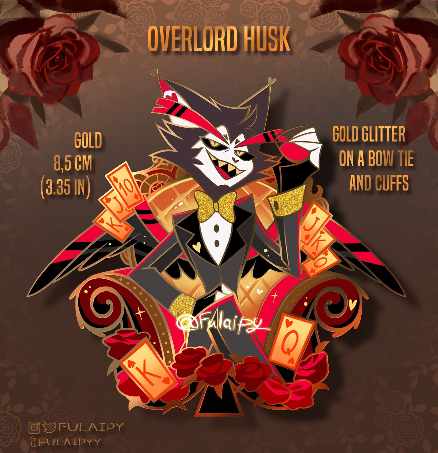 [Pre-order]HH Overlord Husk enamel pin