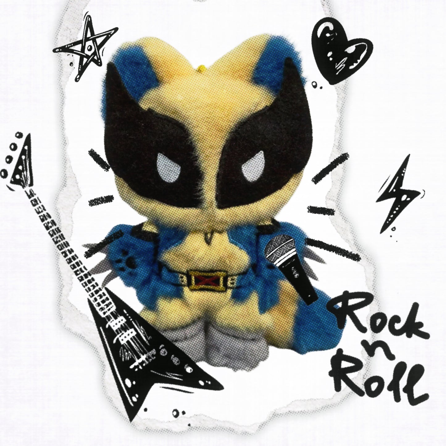 Logan 12cm Plush Doll Keychain