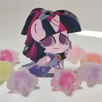 [Pre-order]MLP fan-made stained glass thick acrylic standee【Normal ver.】