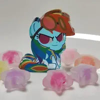 [Pre-order]MLP fan-made stained glass thick acrylic standee【Normal ver.】