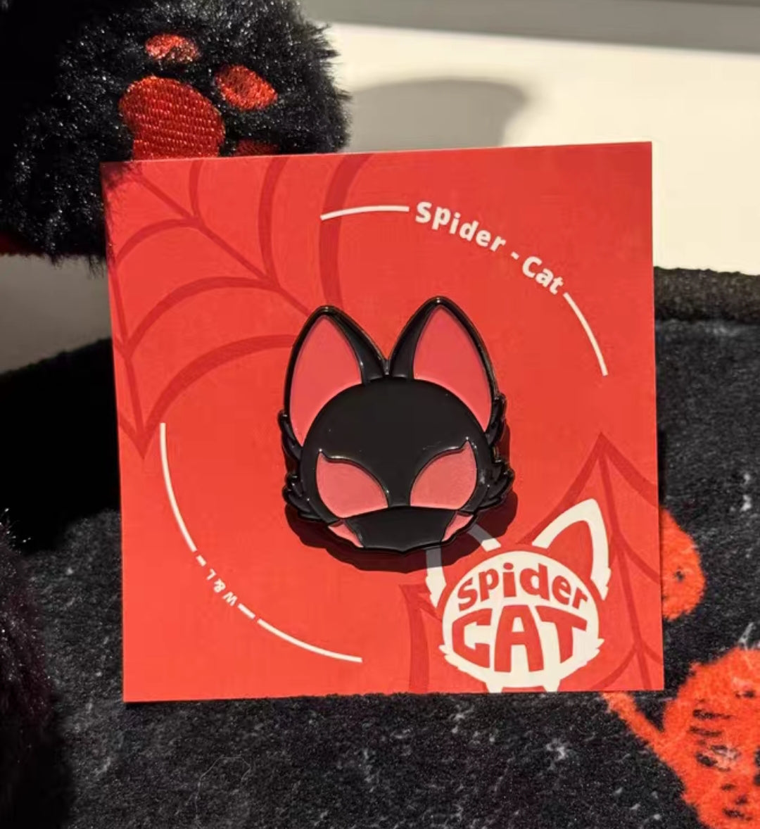 Super Cat Metal Badge