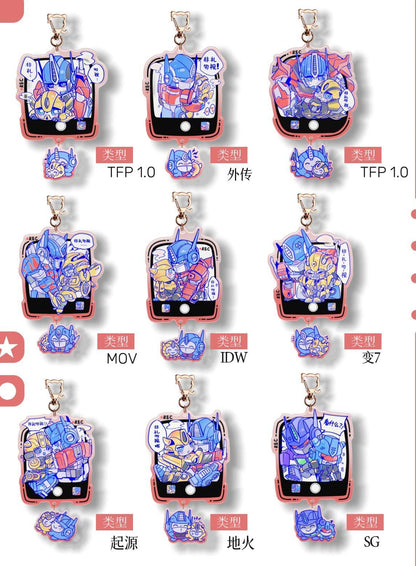 [Pre-order]see no evil-Multiverse Resin Acrylic Charm
