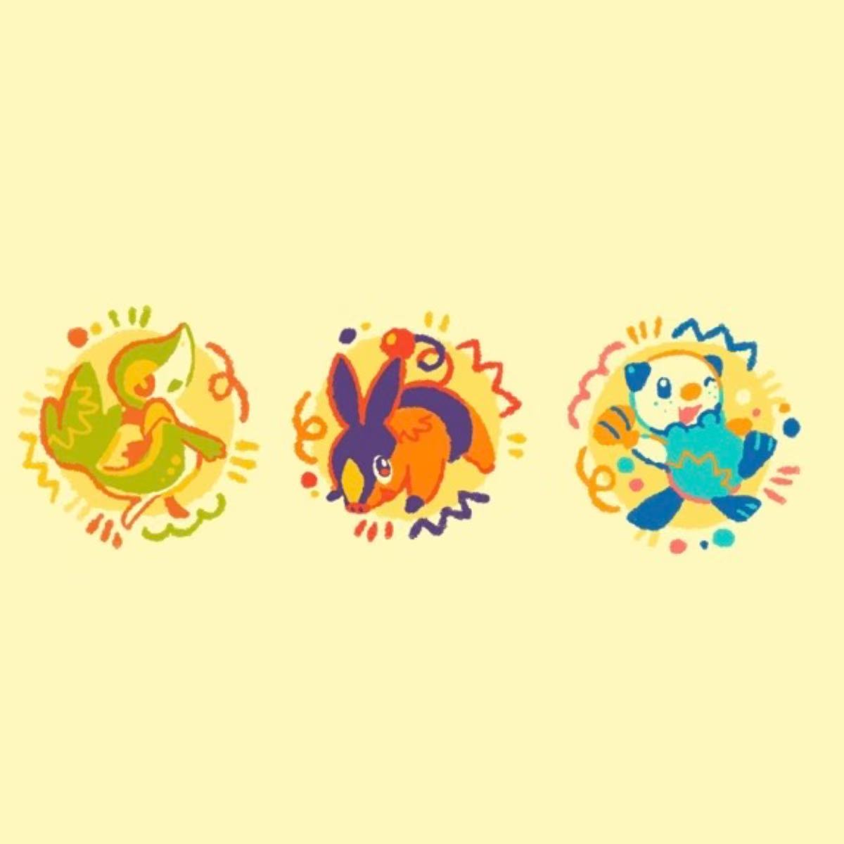 [In Stock] All-Generation Starter Button Badges