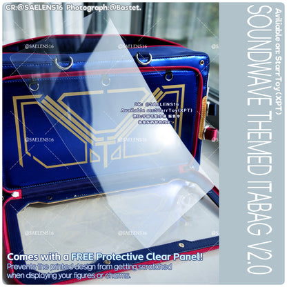 [in-stock] TF ONE-Soundwave Themed Ita-Bag