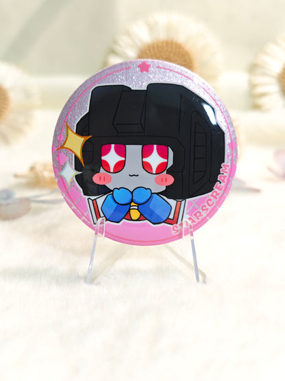 TF Acrylic Keyring & Badge Set