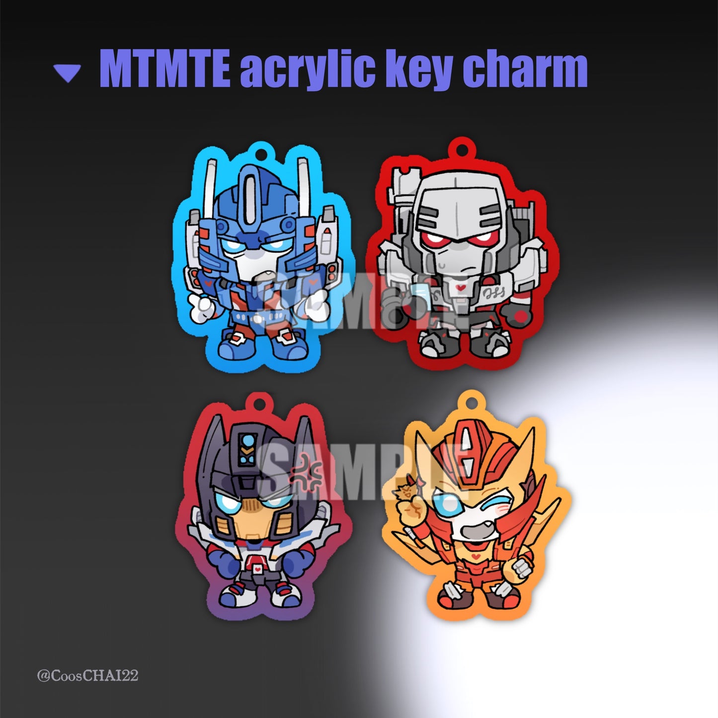 [Pre-order] MTMTE acrylic key charm