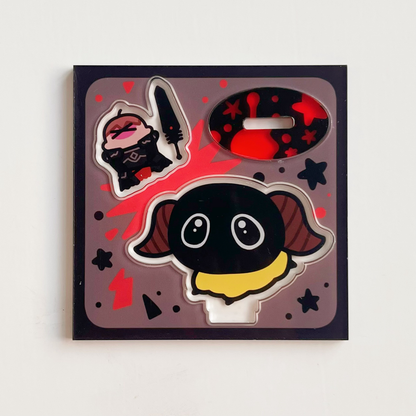 FINALFANTASY XIV FFXIV YAN/Warrior of Light Rotating Chibi Acrylic Standee