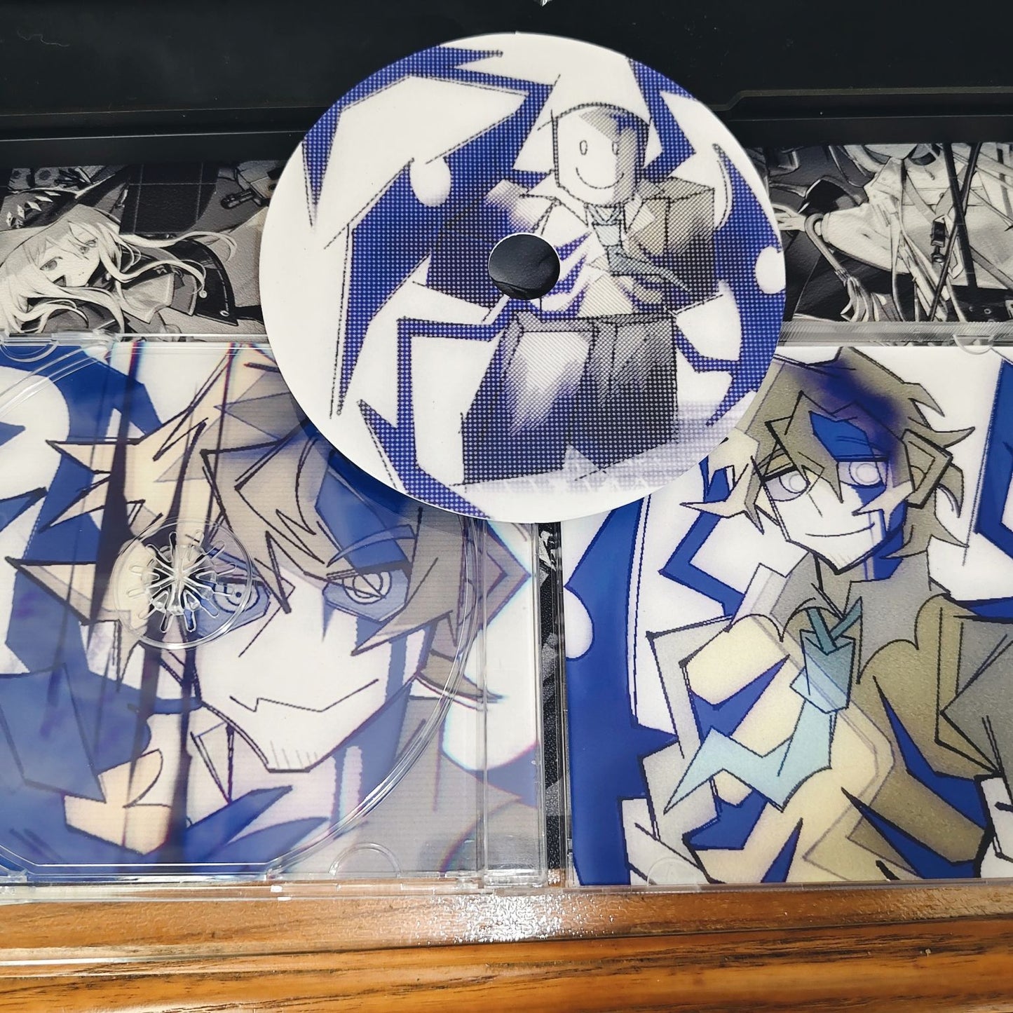 acrylic fake cd