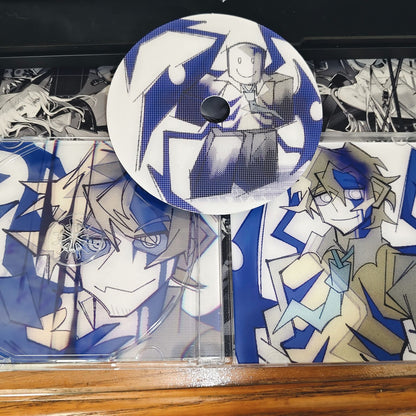 acrylic fake cd