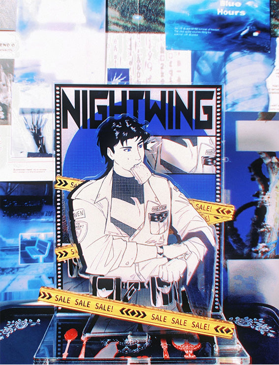 Daily Life of Little Birds – Acrylic Stand with Multiple Inserts