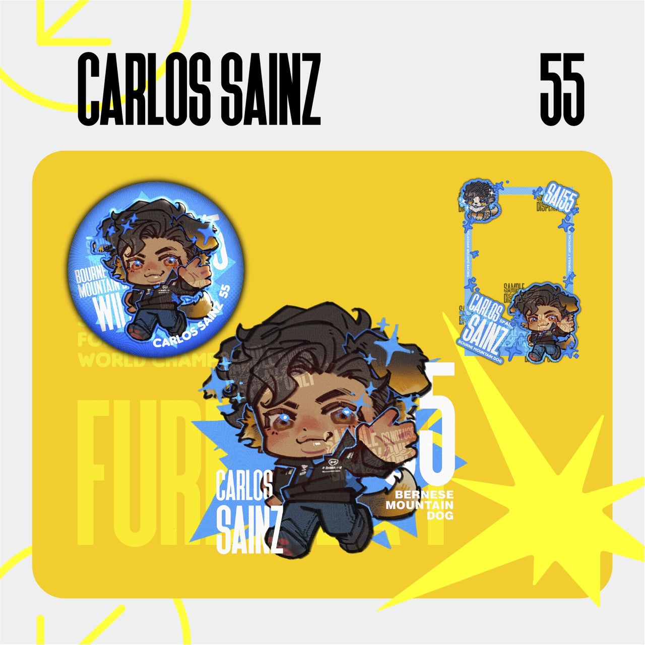 [Pre-order] “Furmula 1” F1 Animalized Drivers Fanmade Goods