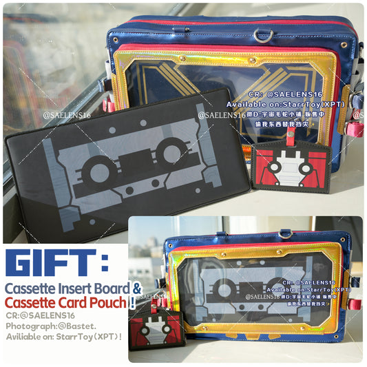 [Pre-order]TF ONE-Soundwave Themed Ita-Bag