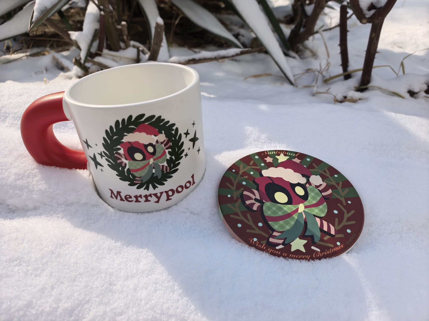 [Pre-order] Santapool Christmas fridge magnet