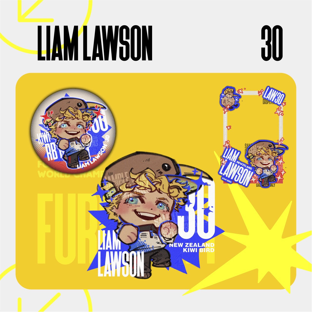 [Pre-order] “Furmula 1” F1 Animalized Drivers Fanmade Goods