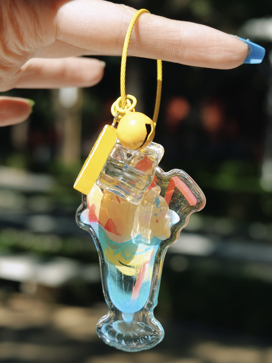 [In Stock] Gotham Kissaten/Café Series-Superbat Nightwing/Redhood Epoxy Acrylic Charm