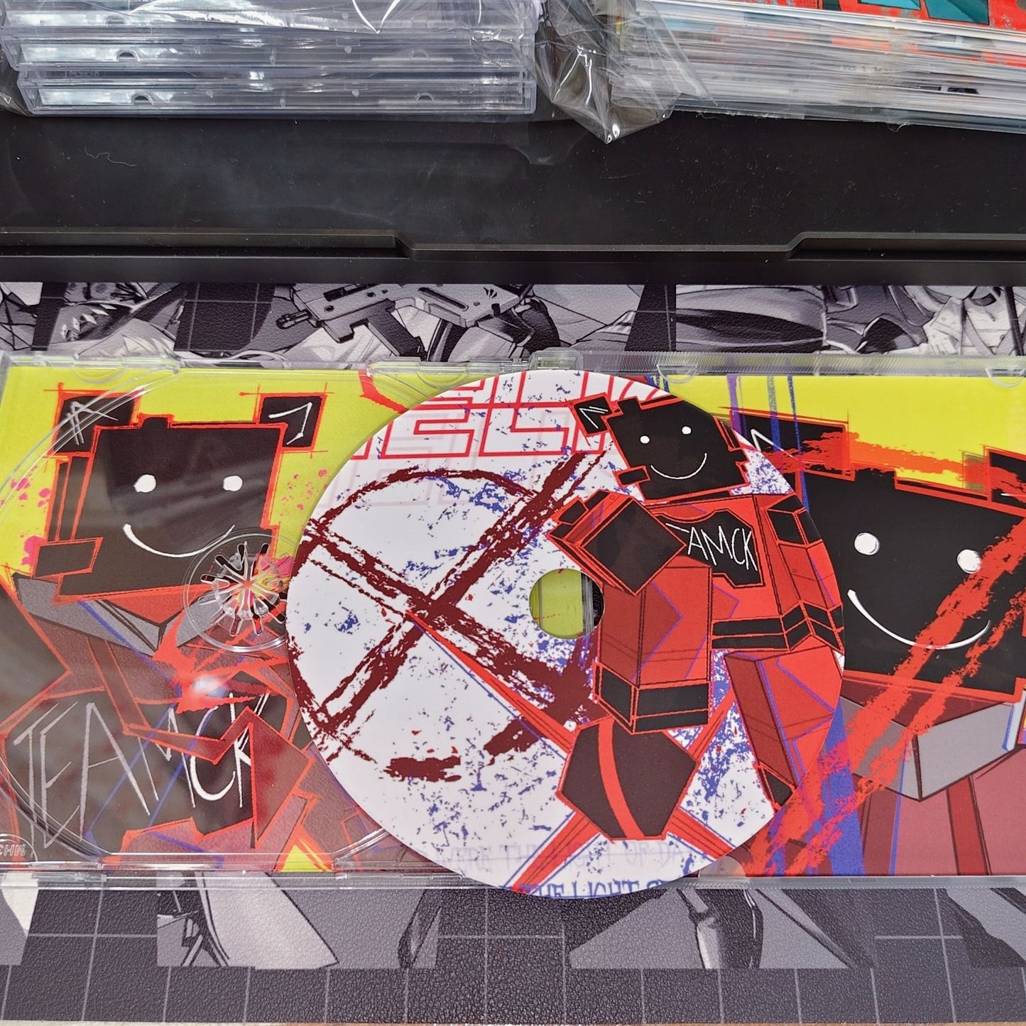acrylic fake cd