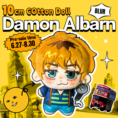[Pre-order] Damon Albarn 10cm Cotton doll