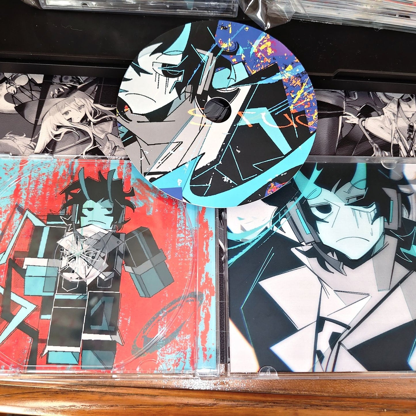 acrylic fake cd
